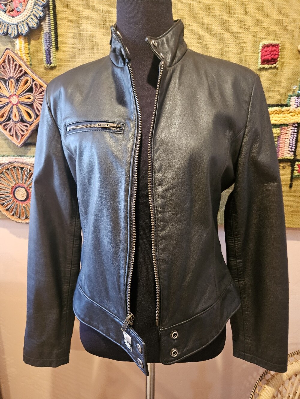 Indian Motorcycle Leather Womens Jacket